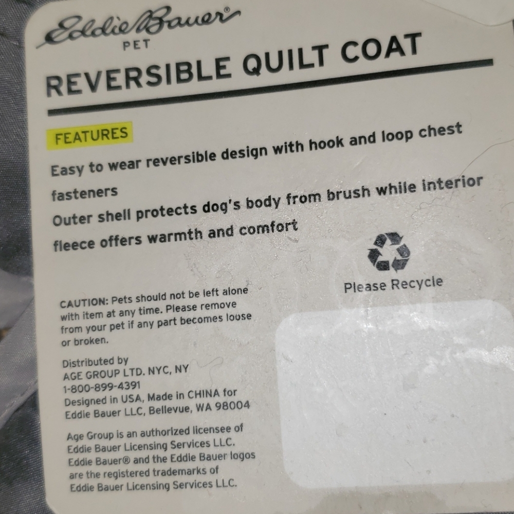 Reversible Pet Puffer jacket - Picture 12 of 14